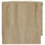 TV-Schrank aus Sonoma-Eichensperrholz, 102 x 35 x 36,5 cm von vidaXL, TV-Möbel - Ref: Foro24-811514, Preis: 72,16 €, Rabatt: %