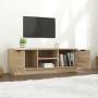 TV-Schrank aus Sonoma-Eichensperrholz, 102 x 35 x 36,5 cm von vidaXL, TV-Möbel - Ref: Foro24-811514, Preis: 78,63 €, Rabatt: %