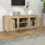 TV-Schrank aus Sonoma-Eichensperrholz, 102 x 35 x 45 cm von vidaXL, TV-Möbel - Ref: Foro24-811793, Preis: 76,07 €, Rabatt: %