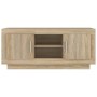 TV-Schrank aus Sonoma-Eichensperrholz, 102 x 35 x 45 cm von vidaXL, TV-Möbel - Ref: Foro24-811793, Preis: 77,31 €, Rabatt: %
