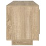Mueble de TV madera contrachapada roble Sonoma 102x35x45 cm de vidaXL, Muebles TV - Ref: Foro24-811793, Precio: 80,24 €, Desc...