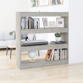 Concrete gray shelving/space divider 100x30x103 cm by vidaXL, Bookcases and shelves - Ref: Foro24-811749, Price: 52,59 €, Dis...