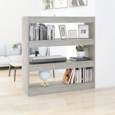 Concrete gray shelving/space divider 100x30x103 cm by vidaXL, Bookcases and shelves - Ref: Foro24-811749, Price: 51,88 €, Dis...