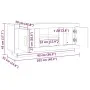 TV-Schrank aus Sonoma-Eichensperrholz, 102 x 35 x 45 cm von vidaXL, TV-Möbel - Ref: Foro24-811793, Preis: 76,07 €, Rabatt: %