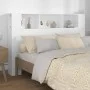 Weißes Kopfteilmöbel 160x18,5x104,5 cm von vidaXL, Kopf- und Fußteile - Ref: Foro24-811934, Preis: 71,12 €, Rabatt: %