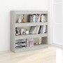 Betongraues Regal/Raumteiler 100x30x103 cm von vidaXL, Bücherregale und Regale - Ref: Foro24-811749, Preis: 52,59 €, Rabatt: %