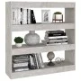 Concrete gray shelving/space divider 100x30x103 cm by vidaXL, Bookcases and shelves - Ref: Foro24-811749, Price: 51,88 €, Dis...