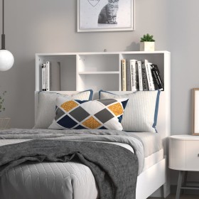 Mueble cabecero blanco 100x19x103,5 cm de vidaXL, Cabeceros y pies de cama - Ref: Foro24-811844, Precio: 80,89 €, Descuento: %