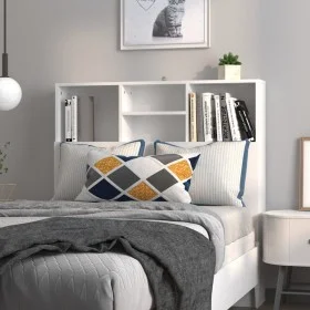 White headboard furniture 100x19x103.5 cm by vidaXL, Headboards and footboards - Ref: Foro24-811844, Price: 76,33 €, Discount: %