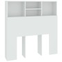 Weißes Kopfteilmöbel 100x19x103,5 cm von vidaXL, Kopf- und Fußteile - Ref: Foro24-811844, Preis: 80,89 €, Rabatt: %