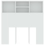 Weißes Kopfteilmöbel 100x19x103,5 cm von vidaXL, Kopf- und Fußteile - Ref: Foro24-811844, Preis: 80,89 €, Rabatt: %