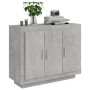 Beton grau Sperrholz Anrichte 92x35x75 cm von vidaXL, Sideboards - Ref: Foro24-811839, Preis: 87,92 €, Rabatt: %
