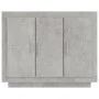 Gray concrete plywood sideboard 92x35x75 cm by vidaXL, Sideboards - Ref: Foro24-811839, Price: 82,55 €, Discount: %