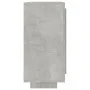 Gray concrete plywood sideboard 92x35x75 cm by vidaXL, Sideboards - Ref: Foro24-811839, Price: 82,55 €, Discount: %