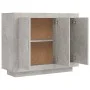 Gray concrete plywood sideboard 92x35x75 cm by vidaXL, Sideboards - Ref: Foro24-811839, Price: 82,55 €, Discount: %