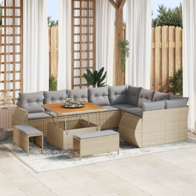 Comprar Juego de Sofá de Jardín de 12 Piezas con