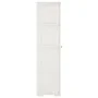 Kleiderschrank aus weißem Angora-Holzdesign, Kunststoff, 40 x 43 x 164 cm von vidaXL, Schließfächer und Lagerschränke - Ref: ...