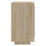 Sideboard aus Sonoma-Eichensperrholz, 80 x 40 x 75 cm von vidaXL, Sideboards - Ref: Foro24-811820, Preis: 85,34 €, Rabatt: %