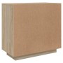 Aparador de madera contrachapada roble Sonoma 80x40x75 cm de vidaXL, Aparadores - Ref: Foro24-811820, Precio: 83,43 €, Descue...