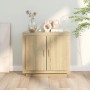 Sideboard aus Sonoma-Eichensperrholz, 80 x 40 x 75 cm von vidaXL, Sideboards - Ref: Foro24-811820, Preis: 83,53 €, Rabatt: %