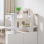 Glänzend weißes Regal/Raumteiler 80x30x51 cm von vidaXL, Bücherregale und Regale - Ref: Foro24-811598, Preis: 32,63 €, Rabatt: %