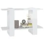 Glossy white shelving/space divider 80x30x51 cm by vidaXL, Bookcases and shelves - Ref: Foro24-811598, Price: 32,31 €, Discou...