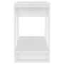 Glossy white shelving/space divider 80x30x51 cm by vidaXL, Bookcases and shelves - Ref: Foro24-811598, Price: 32,63 €, Discou...