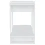 Glossy white shelving/space divider 80x30x51 cm by vidaXL, Bookcases and shelves - Ref: Foro24-811598, Price: 32,31 €, Discou...