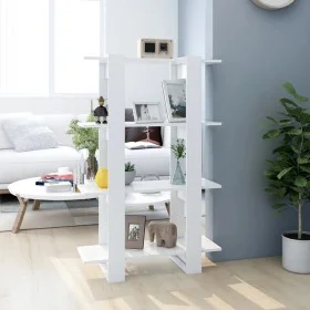 White shelving/space divider 80x30x123.5 cm by vidaXL, Bookcases and shelves - Ref: Foro24-811574, Price: 49,94 €, Discount: %