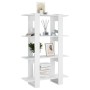 White shelving/space divider 80x30x123.5 cm by vidaXL, Bookcases and shelves - Ref: Foro24-811574, Price: 49,94 €, Discount: %