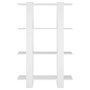 White shelving/space divider 80x30x123.5 cm by vidaXL, Bookcases and shelves - Ref: Foro24-811574, Price: 49,94 €, Discount: %