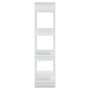 White shelving/space divider 80x30x123.5 cm by vidaXL, Bookcases and shelves - Ref: Foro24-811574, Price: 49,94 €, Discount: %