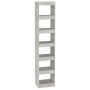 Betongraues Regal/Raumteiler 40x30x198 cm von vidaXL, Bücherregale und Regale - Ref: Foro24-811641, Preis: 73,40 €, Rabatt: %