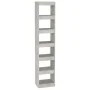 Betongraues Regal/Raumteiler 40x30x198 cm von vidaXL, Bücherregale und Regale - Ref: Foro24-811641, Preis: 72,39 €, Rabatt: %