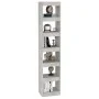 Concrete gray shelving/space divider 40x30x198 cm by vidaXL, Bookcases and shelves - Ref: Foro24-811641, Price: 72,39 €, Disc...