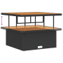 Set de Sofás de Jardín de 13 Piezas con Cojines Negro Ratán Sintético Acacia | Foro24.es | Tu tienda online para hogar, jardín y más Foro24.es