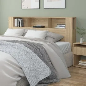 Mueble cabecero color roble Sonoma 200x18,5x104,5 cm de vidaXL, Cabeceros y pies de cama - Ref: Foro24-811955, Precio: 87,07 ...