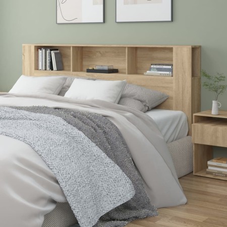 Kopfteilmöbel aus Sonoma-Eiche, 200 x 18,5 x 104,5 cm von vidaXL, Kopf- und Fußteile - Ref: Foro24-811955, Preis: 90,47 €, Ra...