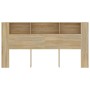 Kopfteilmöbel aus Sonoma-Eiche, 200 x 18,5 x 104,5 cm von vidaXL, Kopf- und Fußteile - Ref: Foro24-811955, Preis: 90,47 €, Ra...