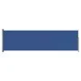 Einziehbare seitliche Gartenmarkise blau 180x600 cm von vidaXL, Sonnenschirme - Ref: Foro24-317966, Preis: 111,66 €, Rabatt: %