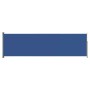 Retractable blue garden side awning 180x600 cm by vidaXL, Umbrellas - Ref: Foro24-317966, Price: 114,93 €, Discount: %