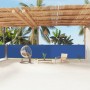 Retractable blue side awning 140x1200 cm by vidaXL, Umbrellas - Ref: Foro24-318064, Price: 112,15 €, Discount: %