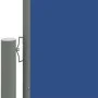 Retractable blue side awning 140x1200 cm by vidaXL, Umbrellas - Ref: Foro24-318064, Price: 110,75 €, Discount: %