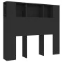 Schwarzes Kopfteilmöbel 120x18,5x102,5 cm von vidaXL, Kopf- und Fußteile - Ref: Foro24-811917, Preis: 57,45 €, Rabatt: %