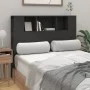 Schwarzes Kopfteilmöbel 120x18,5x102,5 cm von vidaXL, Kopf- und Fußteile - Ref: Foro24-811917, Preis: 57,45 €, Rabatt: %