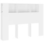 Mueble cabecero blanco 140x18,5x104,5 cm de vidaXL, Cabeceros y pies de cama - Ref: Foro24-811925, Precio: 70,75 €, Descuento: %