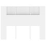 Mueble cabecero blanco 140x18,5x104,5 cm de vidaXL, Cabeceros y pies de cama - Ref: Foro24-811925, Precio: 70,75 €, Descuento: %