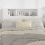 White headboard furniture 140x18.5x104.5 cm by vidaXL, Headboards and footboards - Ref: Foro24-811925, Price: 65,72 €, Discou...