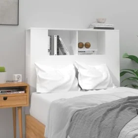 Glänzend weißes Kopfteilmöbel 100x18,5x104,5 cm von vidaXL, Kopf- und Fußteile - Ref: Foro24-811913, Preis: 58,23 €, Rabatt: %