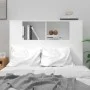 Glänzend weißes Kopfteilmöbel 100x18,5x104,5 cm von vidaXL, Kopf- und Fußteile - Ref: Foro24-811913, Preis: 58,23 €, Rabatt: %